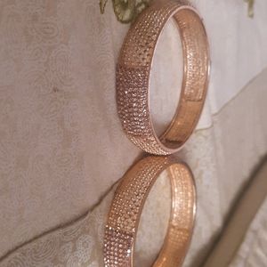 Golden Metal Bangles