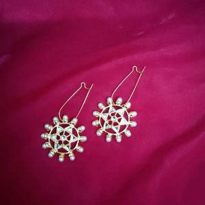 Kundan Drop Earrings