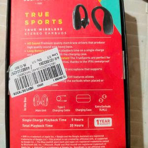 New Soundlogic Truly Sports Stero Earbuds