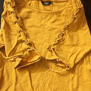 Cute Mustard Yellow Top