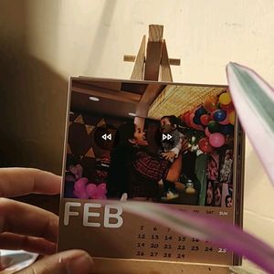 Easel Stand NEW YEAR Calendar 2024