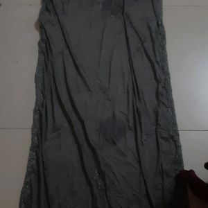 grey colour dupatta