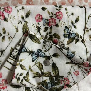 Girls Butterfly Printed Top