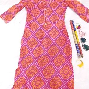 Kurti For Festivals And Pooja..