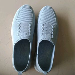 Grey shoes