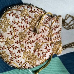 Embroidery Potli Bag