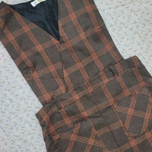 Plaid Korean Dress