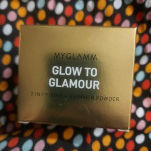 Myglamm 2 In 1 Shimmer And Fixing Powder