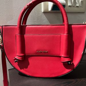 Allen Solly Red Handheld/ Sling Bag