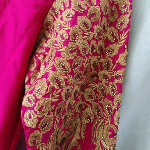 magenta  Ethnic Gowns