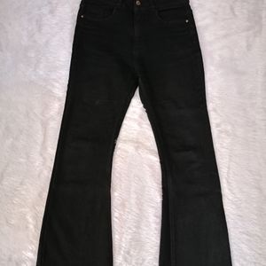 Black Bootcut Jeans