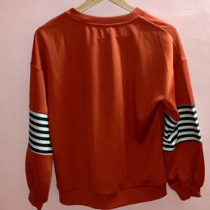 ⏬Price Down⏬Ether Orange Sweatshirt For Men