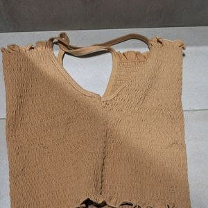 SMOCKED TANK TOP