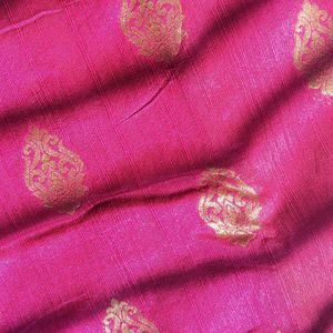 Chanderi Cotton Saree With Multi Colour