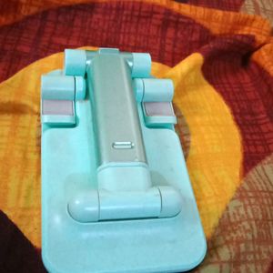 Travel Friendly Phone Holder In Light Blue Colour