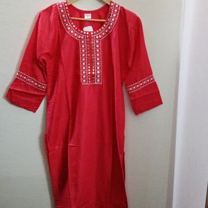 EMBROIDERED KURTI