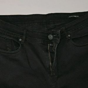 Men's Black Denim Jeans