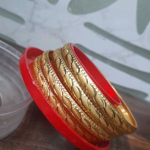 Gold Plated Bangles