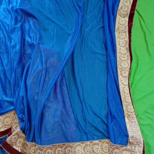 Wedding Zari Worker Lehenga Saree