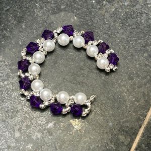 purple Crystal Bracelet
