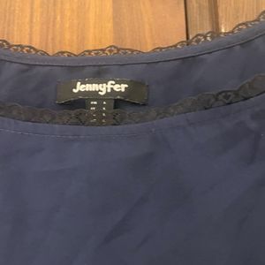 Jennyfer Navy Blue Cami Top In L