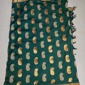 Green Colour Pattu Saree