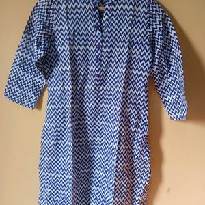 Rangmanch Blue Cotton Top