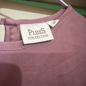 PlusS Pink Top - Medium