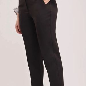 Women Black Formal Pant