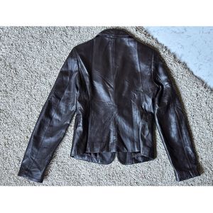 Sheepskin Leather Blazer