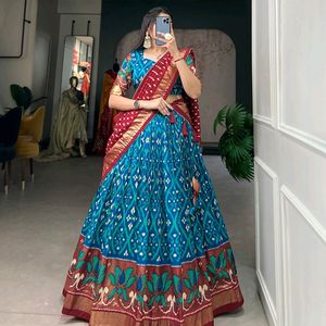 MOST TRENDY SILK LEHENGA SET