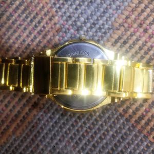 Gold plated dimond watch imported from Dubai