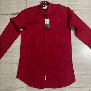 New Maroon Shirt For Men