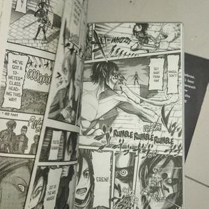 Attack On Titan Manga Comic 2 And 3