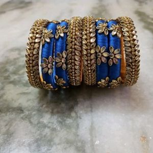 Handcrafted  Kundan stone Bangles From subhapradam