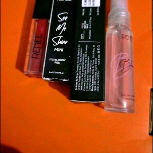 Renee Combo Glossy Lipstick Nd Perfume Not Used