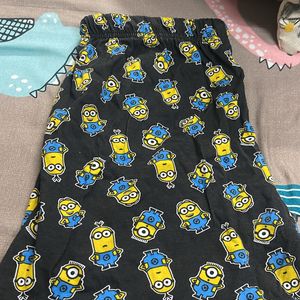 Minions Girls Casual Shorts