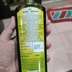 Sealed Pack Bajaj Bramhi Amla Ayurvedic Hair Oil