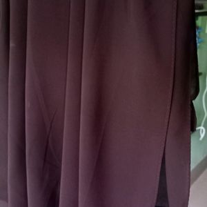 Chiffon Hijab Brown/ Coffee Brown