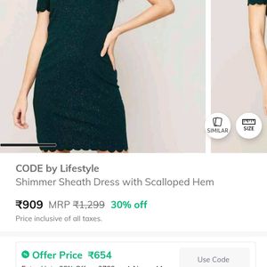 CODE by Lifestyle Dress Lowest Price ! Grab Fast !