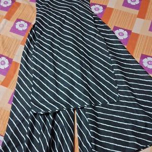 Black Kurta Palazzo Set