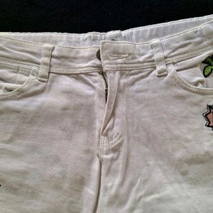 M&S White shorts