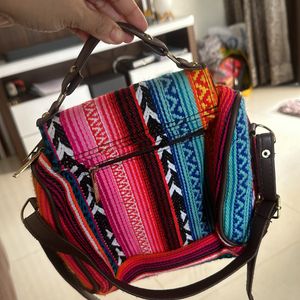 Multicolored Handbag