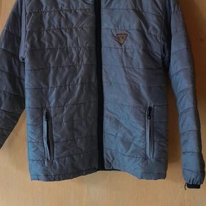 Grey Puffer Jacket