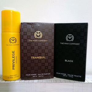 Combo -Tranquil EDP +Black EDT - TMC