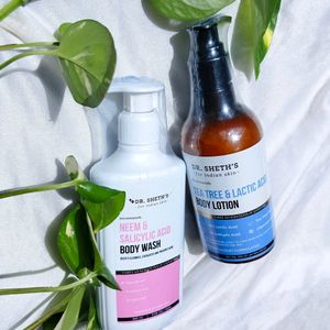 Dr. Sheth Body Lotion And Wash