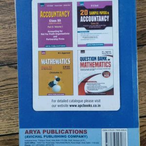 Accounting Book For Class 12