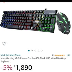 Gaming Keyboard & Mouse 🐭