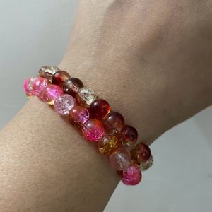 Dual Tone Crystal Bracelet