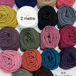 Chiffon Plain Hijabs